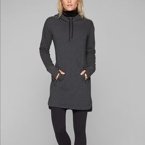 Cozy Karma Hoodie Sweatshirt Dress XS